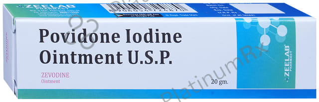 Zevodine 5% Ointment 20gm
