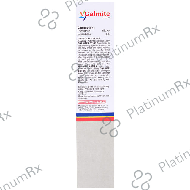 Galmite 5% Lotion 60ml