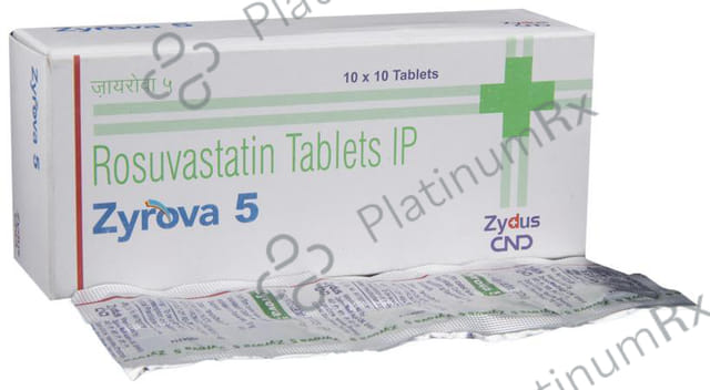Zyrova 5mg Tablet 10s