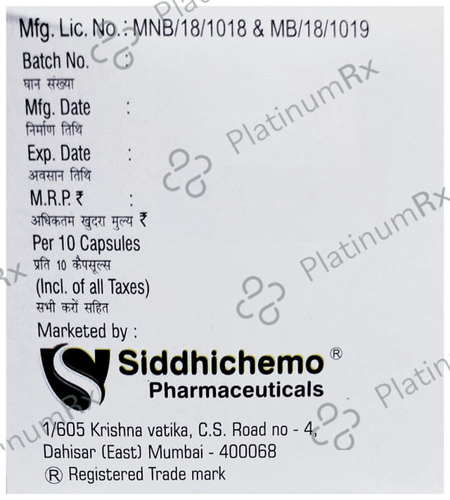 Sidhpen DSR Capsule 10s