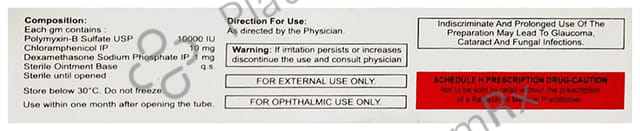 Polynase D Eye Ointment