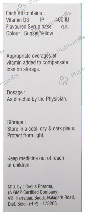 Sun Sips 400IU Drop 30ml