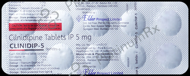 Clinidip 5mg Tablet