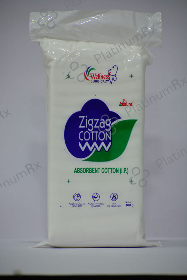 Wellness Surgical Zigzag Cotton 100 gm