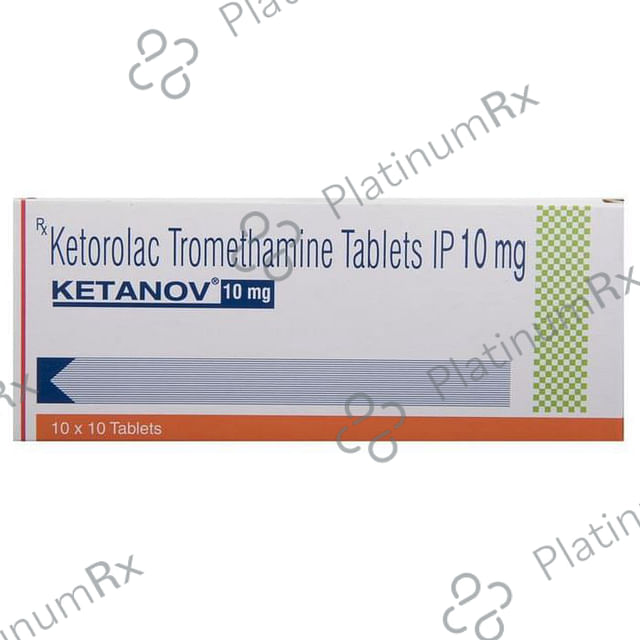 Ketanov 10mg Tablet 10s