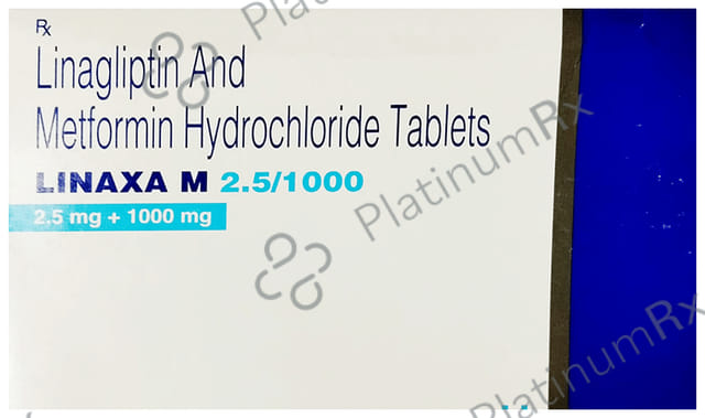 Linaxa M 2.5/1000mg Tablet 10s