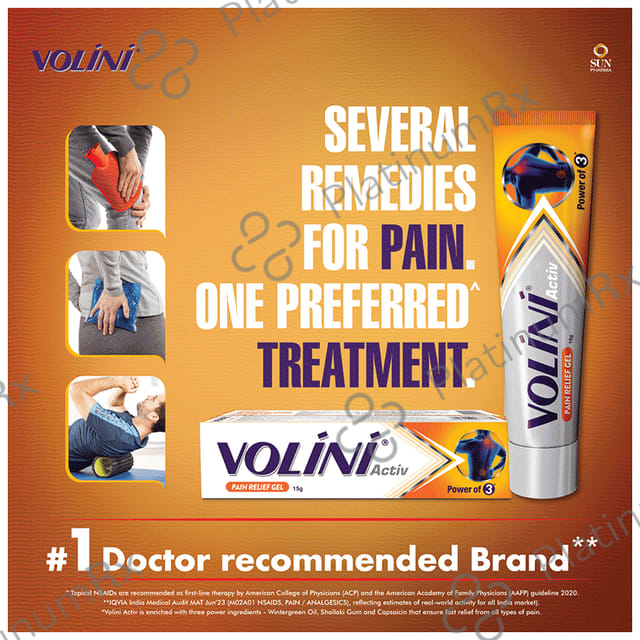 Volini Activ Pain Relief Gel 30gm