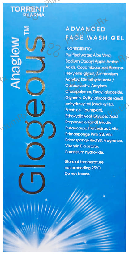 Glogeous Advanced Face Wash Gel 100gm