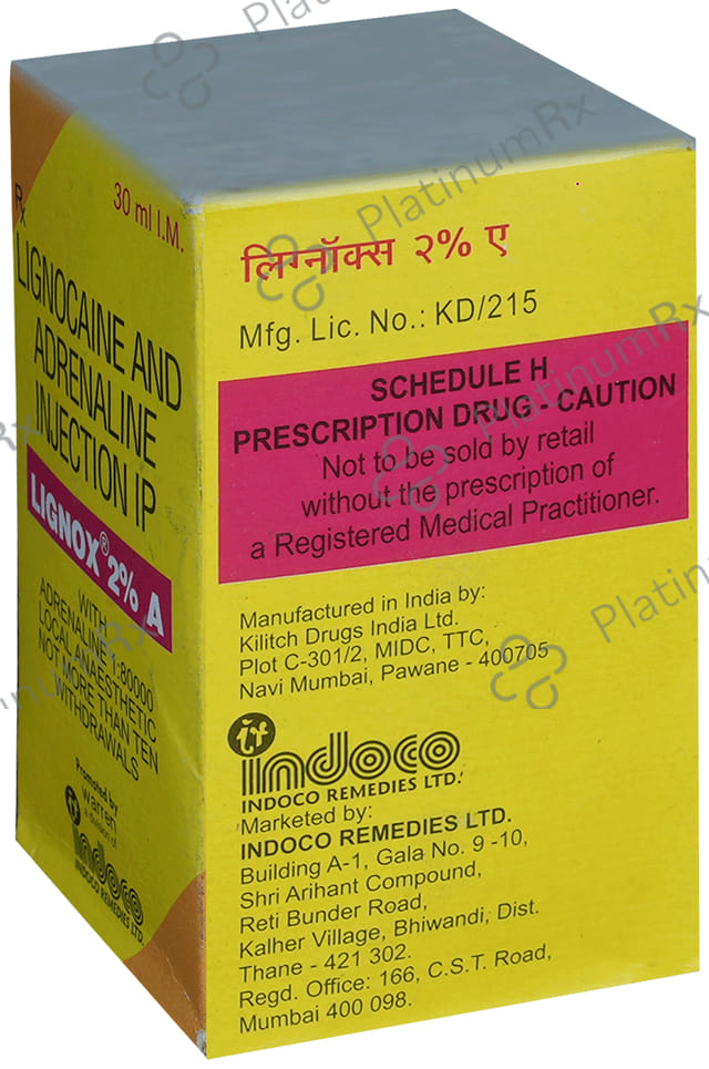 Lignox 2% A Injection 30ml