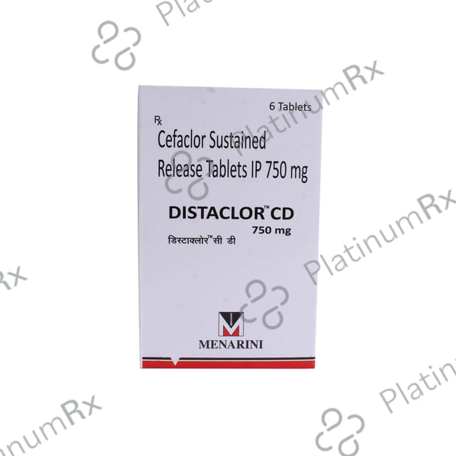 Distaclor 750mg Tablet 6s