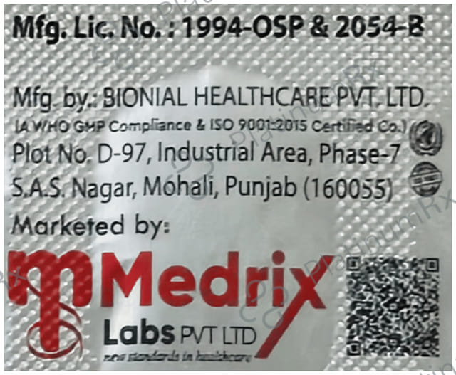 Fixdart O 200mg/200mg Tablet