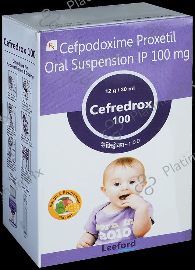 Cefredrox 100mg Syrup 30ml
