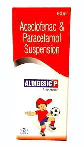 Aldigesic P 50/125mg Suspension 60ml