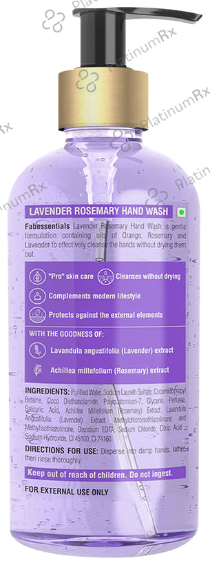 Fabessentials Lavender & Rosemary Hand Wash
