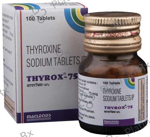 Thyrox 75 Tablet 100 Tablet