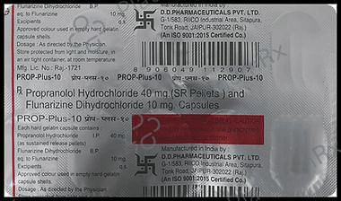 Prop Plus 40mg/10mg Tablet