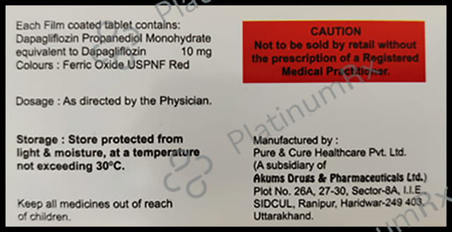 Dapaqueen 10 Tablet