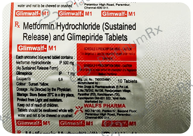 Glimwalf M1 Tablet SR 10s