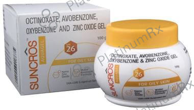 Suncros SPF 26 Gel 100gm