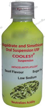 Coolest Oral Suspension Saunf Sugar Free 170ml