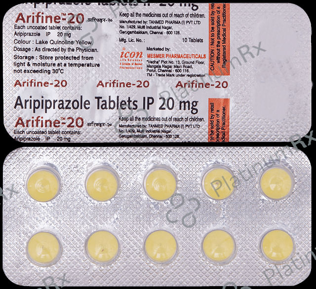 Arifine 20mg Tablet 10s