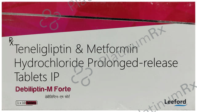 Debiliptin M Forte 20/1000mg Tablet PR 10s
