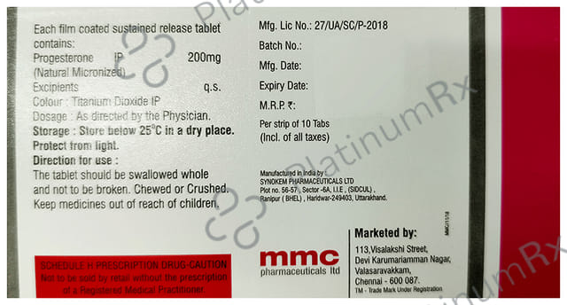 Gestofert SR 200mg Tablet 10s