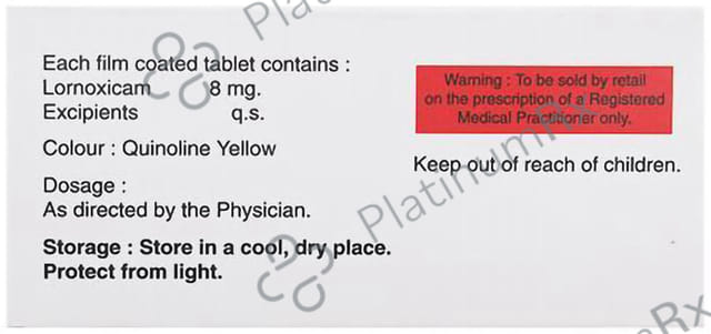 Lodol 8mg Tablet