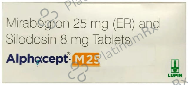 Alphacept M 25/8mg Tablet 10s