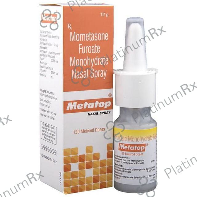 Metatop Nasal Spray 50mcg 120MDI