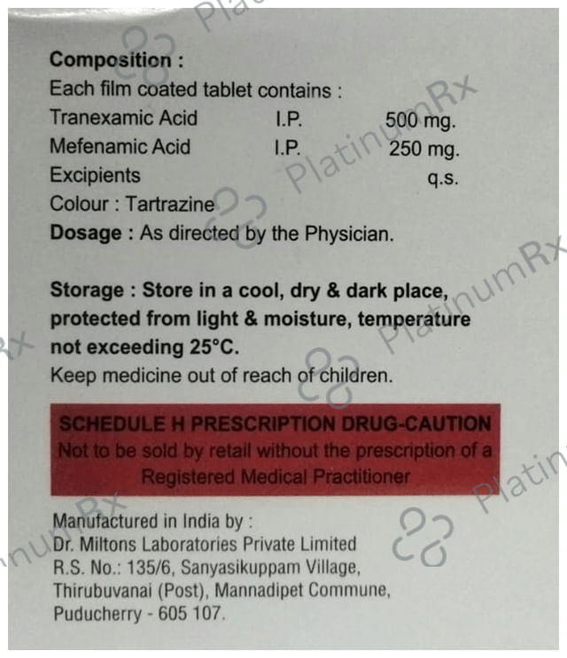 Trafic BC 250/500mg Tablet 10s