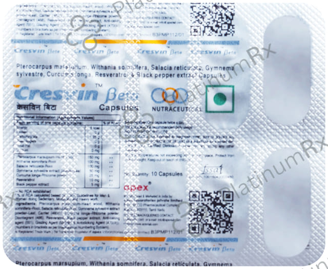Cresvin Beta Capsule 10s