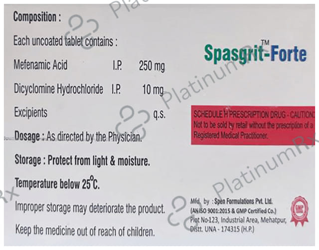 Spasgrit-Forte Tablet