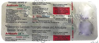 Amlosafe MT 5/25mg Tablet PR 10s