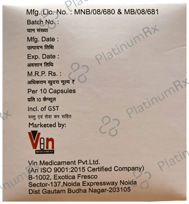Dobeniv 500mg Capsule 10s