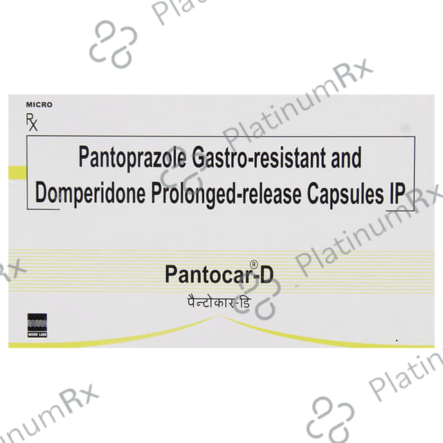 Pantocar D 20/40mg Capsule PR 10s