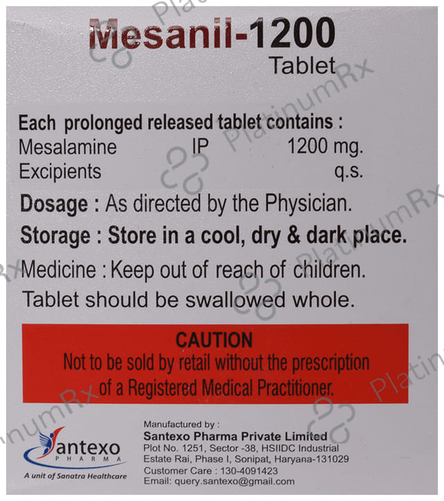 Mesanil 1200 Tablet PR