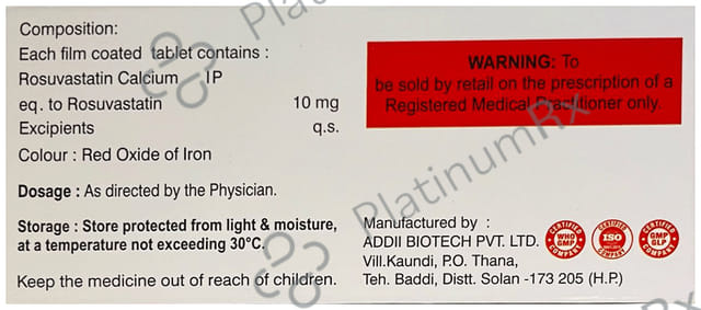 Gnx Rose 10mg Tablet 10s