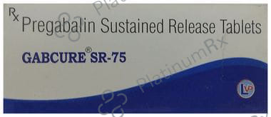 Gabcure 75mg Tablet SR 10s