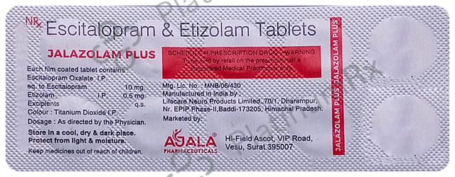 Jalazolam Plus Tablet