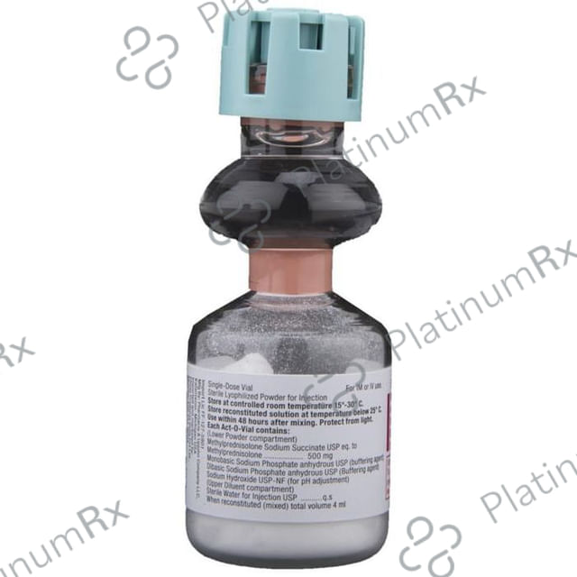 Solu Medrol 500mg Injection 4ml
