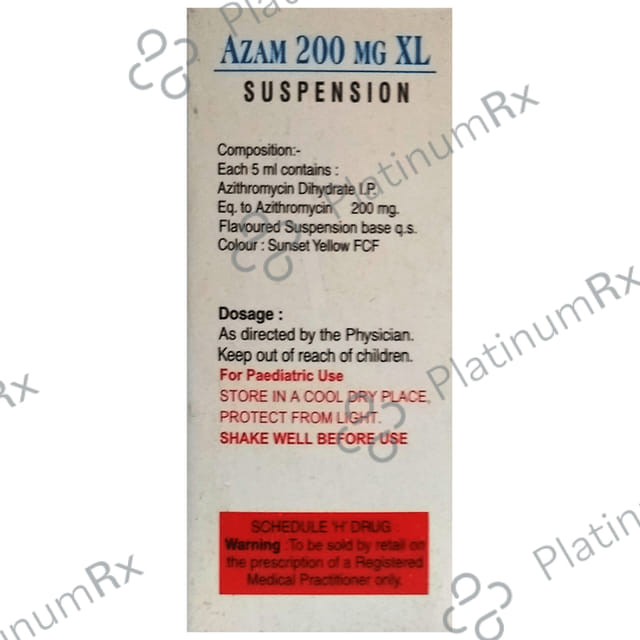 Azam 200mg XL Oral Suspension