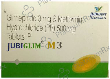 Jubiglim M 3 Tablet PR