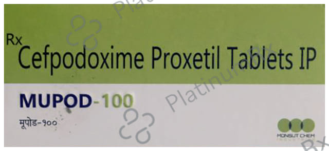 Mupod 100mg Tablet