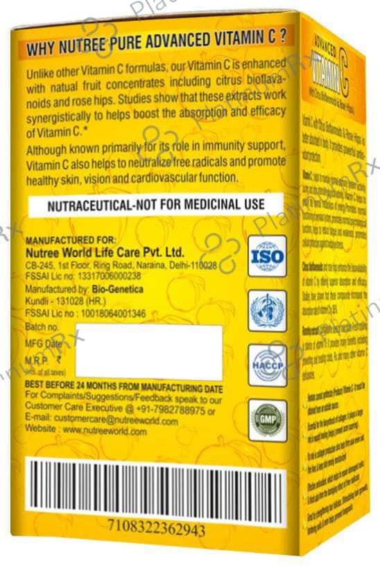 Nutree Pure Advanced Vitamin C Tablet 90s