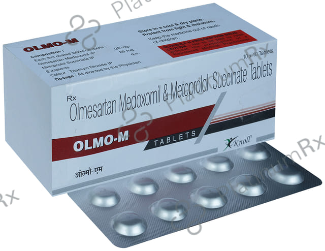 Olmo M 20/25mg Tablet 10s