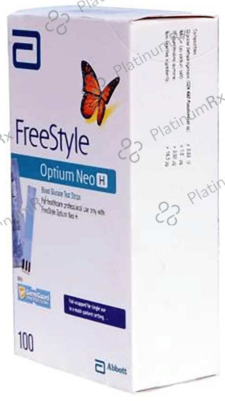 FreeStyle Optium Neo H Blood Glucose Test Strip (Only Strips)