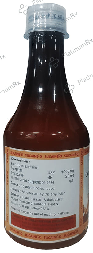Sucaine-O Oral Suspension Sugar Free