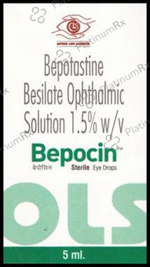 Bepocin 1.5% Sterile Eye Drops 5ml