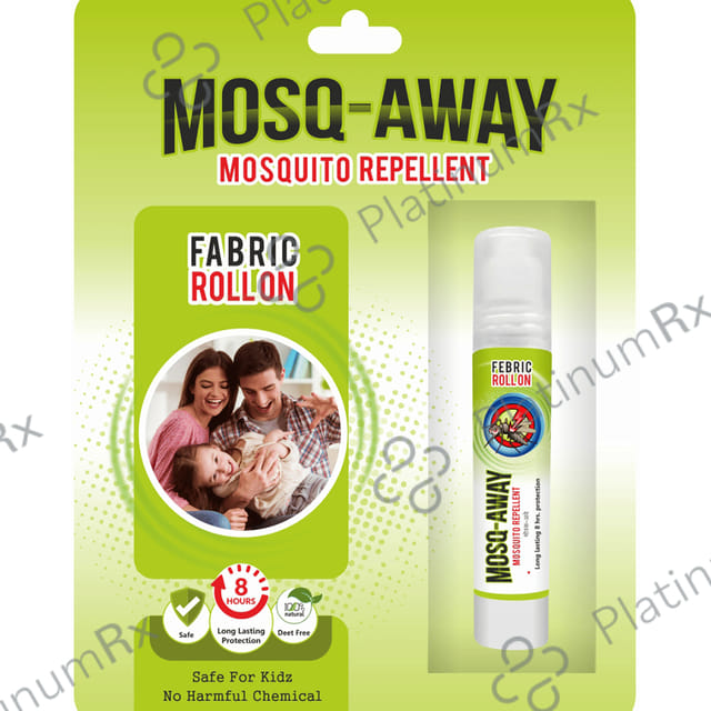 Leeford Mosq-Away Mosquito Repellent Fabric Roll On